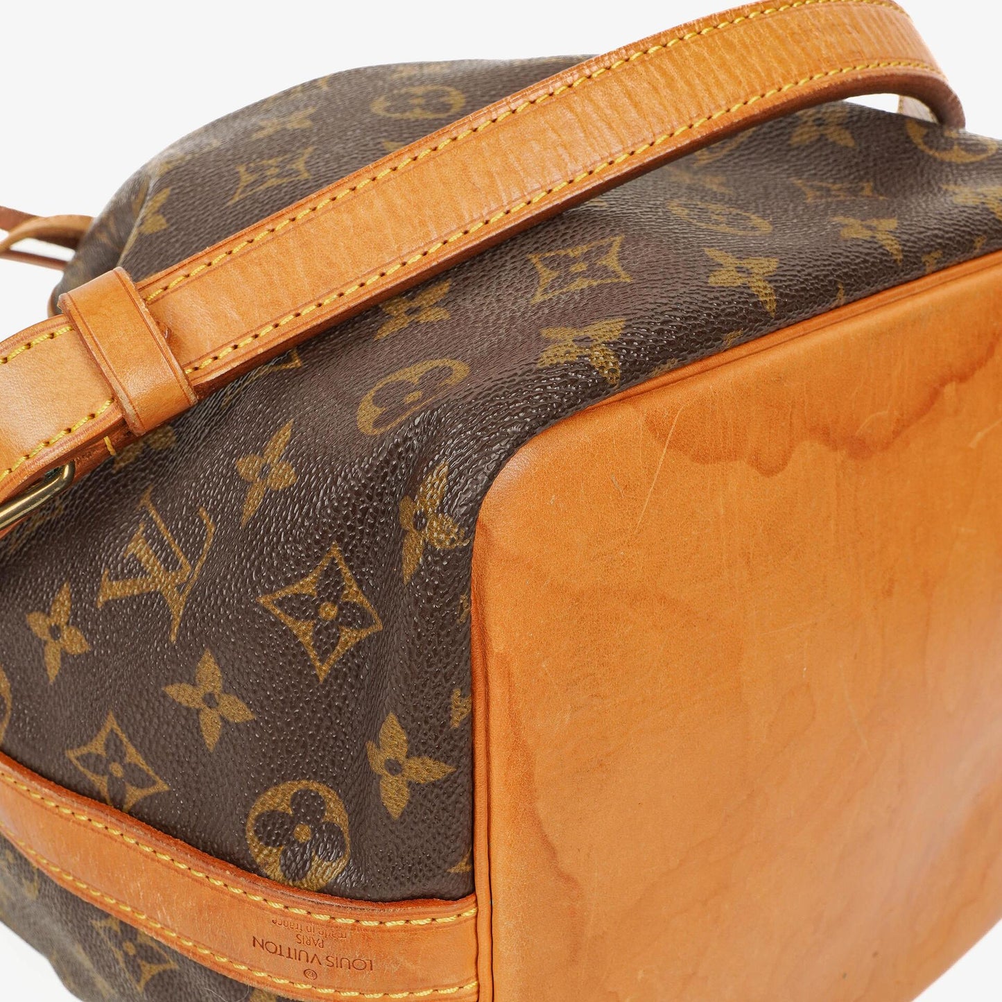 Louis Vuitton Petit Noe Monogram Canvas Shoulder Bag