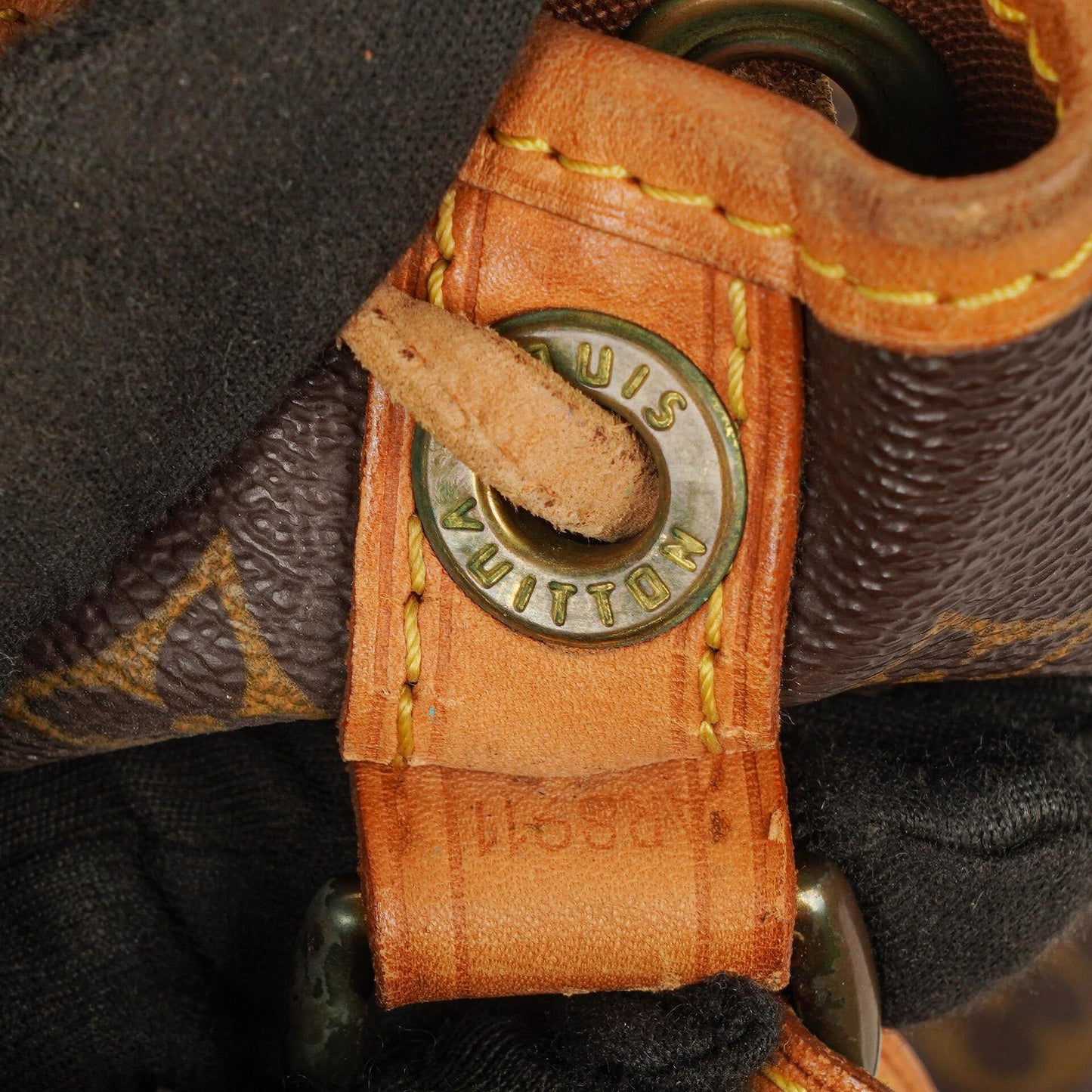 Louis Vuitton Petit Noe Monogram Canvas Shoulder Bag