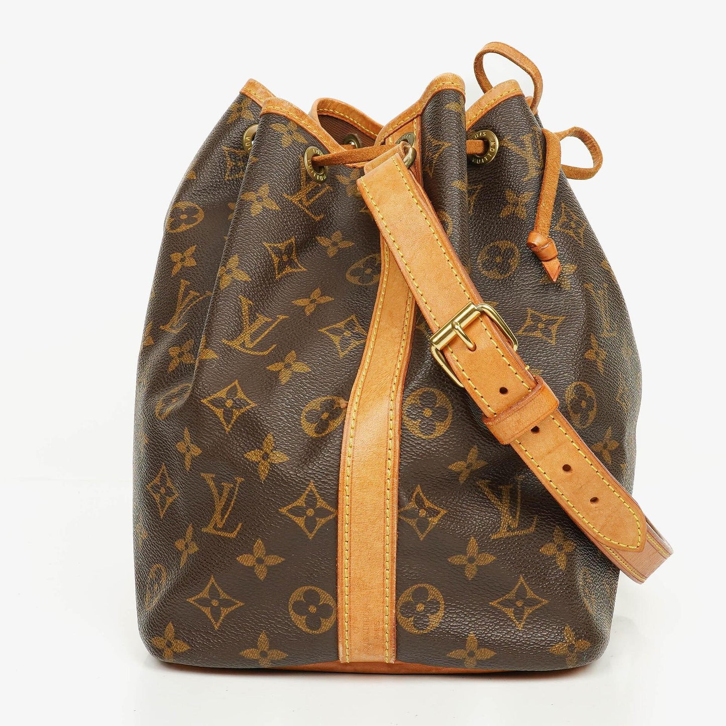 Louis Vuitton Petit Noe Monogram Canvas Shoulder Bag