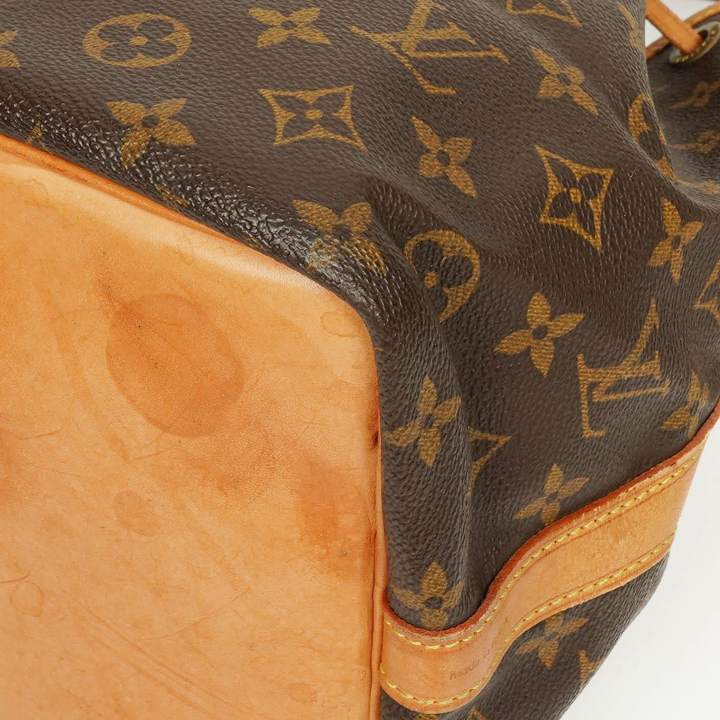 Louis Vuitton Petit Noe Monogram Canvas Shoulder Bag