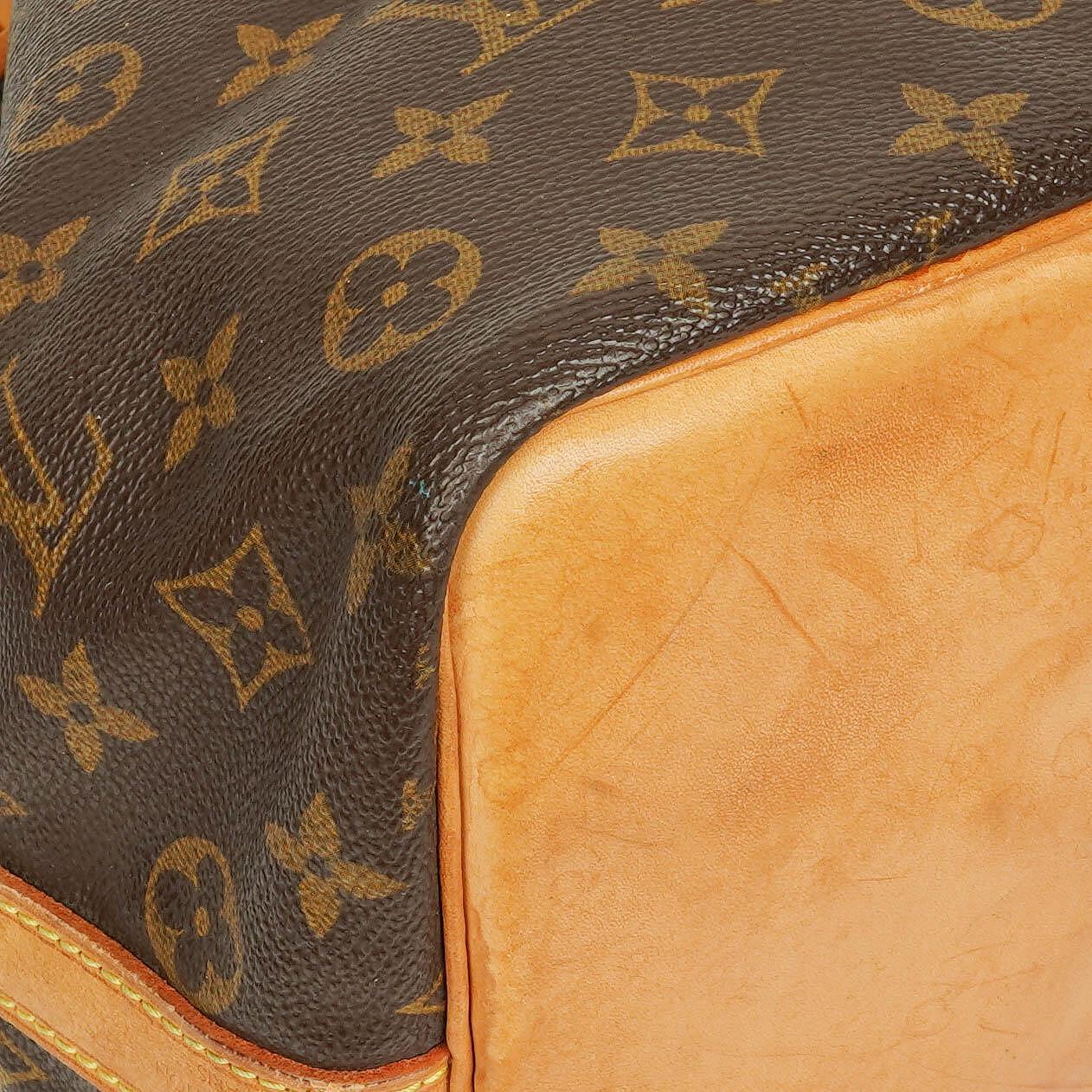 Louis Vuitton Petit Noe Monogram Canvas Shoulder Bag