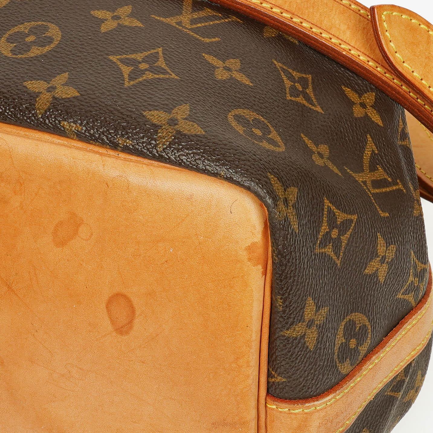 Louis Vuitton Petit Noe Monogram Canvas Shoulder Bag