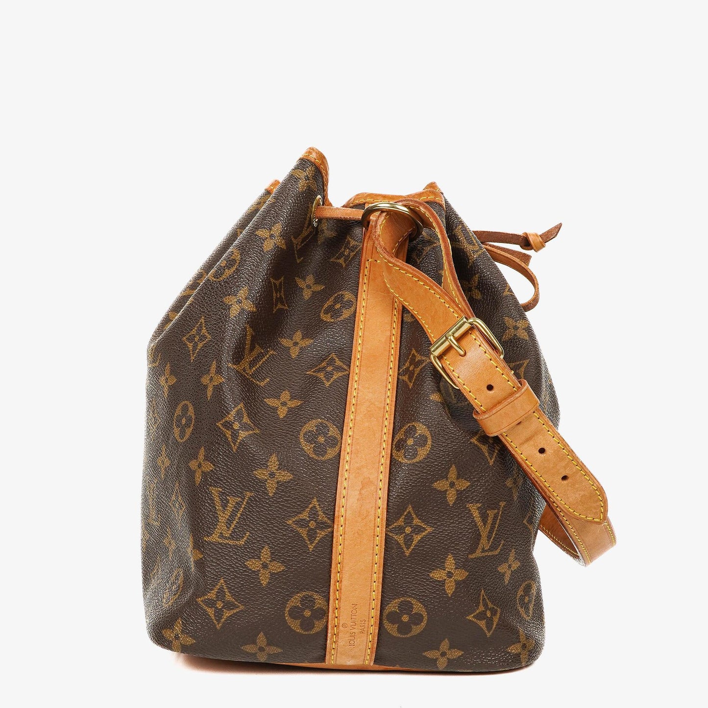 Louis Vuitton Petit Noe Monogram Canvas Shoulder Bag