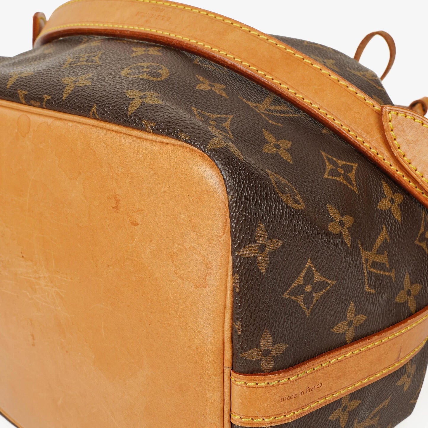 Louis Vuitton Petit Noe Monogram Canvas Shoulder Bag