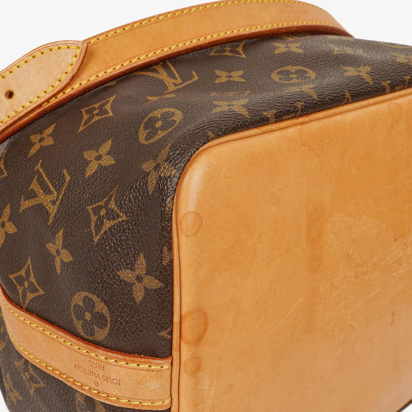 Louis Vuitton Petit Noe Monogram Canvas Shoulder Bag