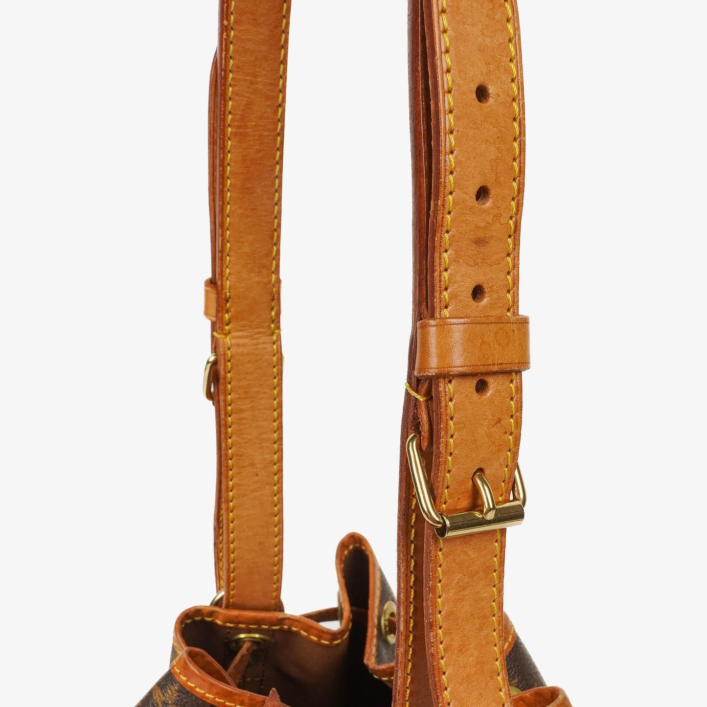 Louis Vuitton Petit Noe Monogram Canvas Shoulder Bag