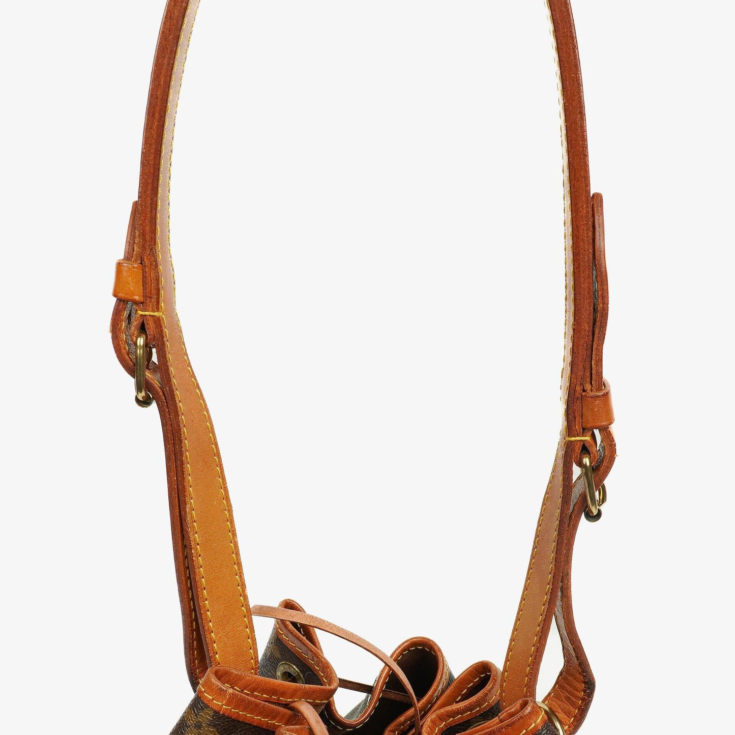Louis Vuitton Petit Noe Monogram Canvas Shoulder Bag