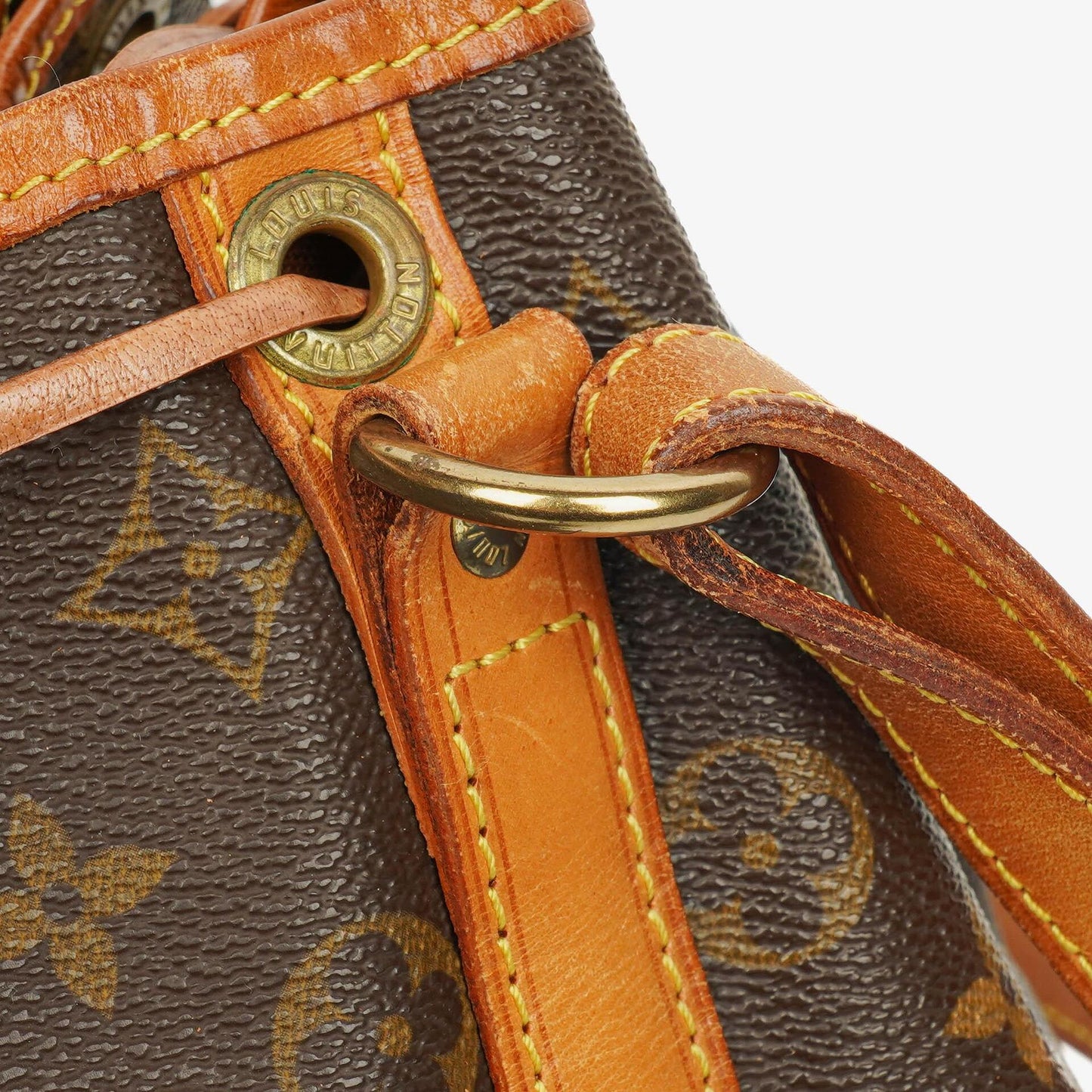 Louis Vuitton Petit Noe Monogram Canvas Shoulder Bag