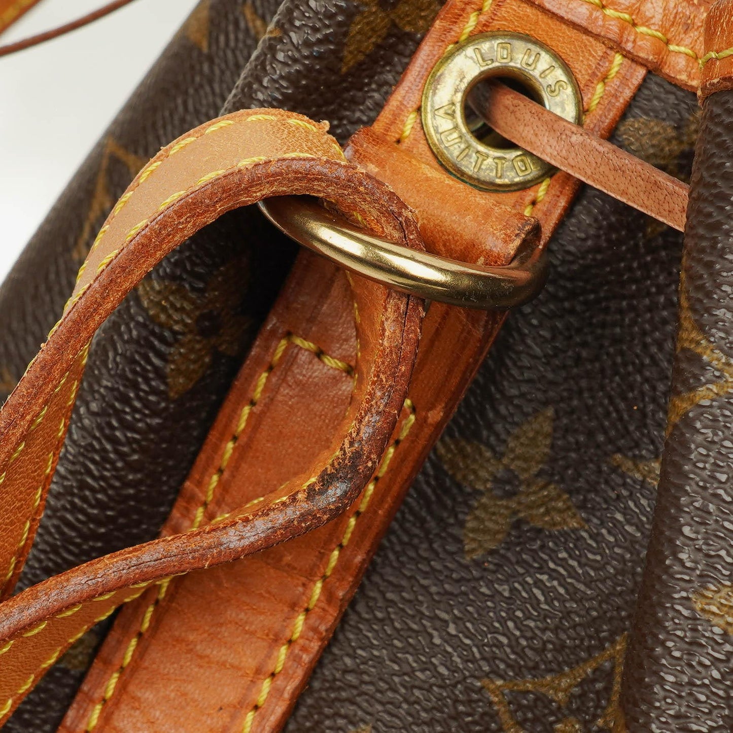 Louis Vuitton Petit Noe Monogram Canvas Shoulder Bag