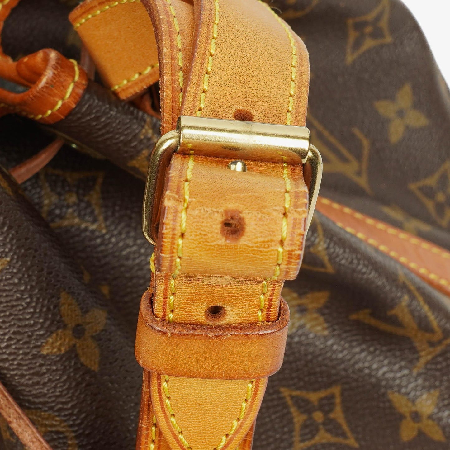 Louis Vuitton Petit Noe Monogram Canvas Shoulder Bag