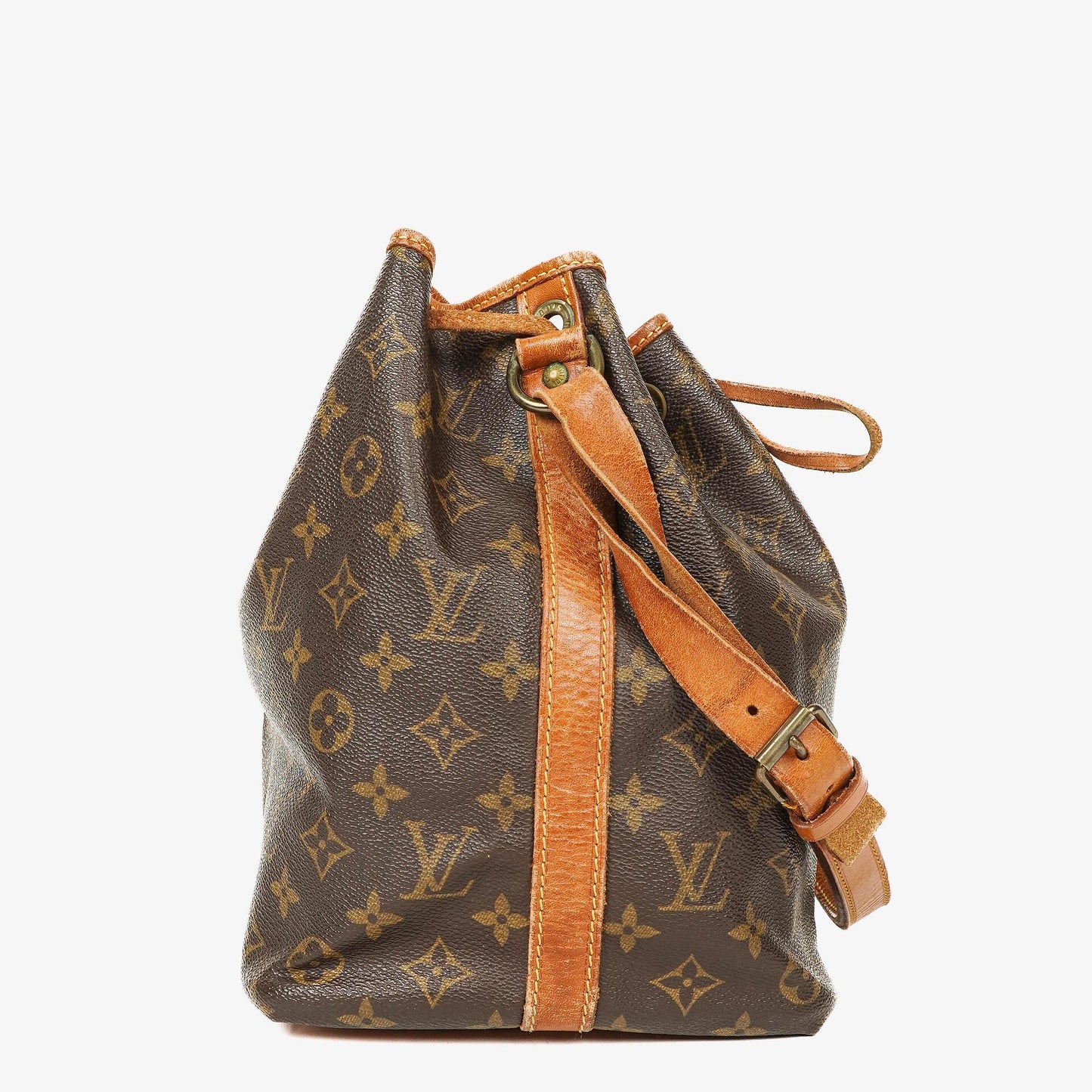 Louis Vuitton Petit Noe Monogram Canvas Shoulder Bag