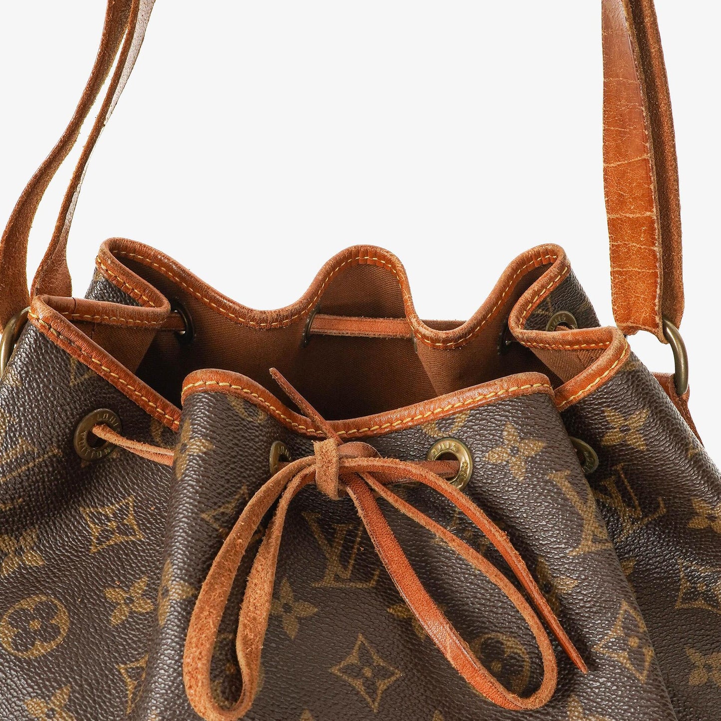 Louis Vuitton Petit Noe Monogram Canvas Shoulder Bag