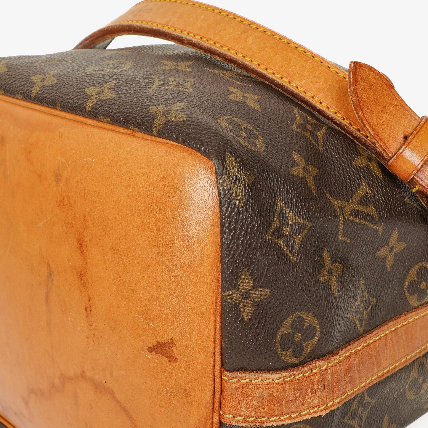 Louis Vuitton Petit Noe Monogram Canvas Shoulder Bag