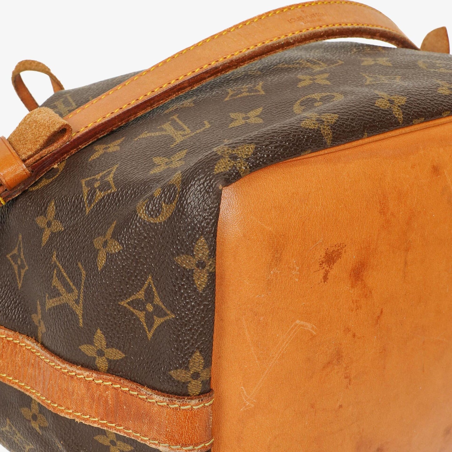 Louis Vuitton Petit Noe Monogram Canvas Shoulder Bag