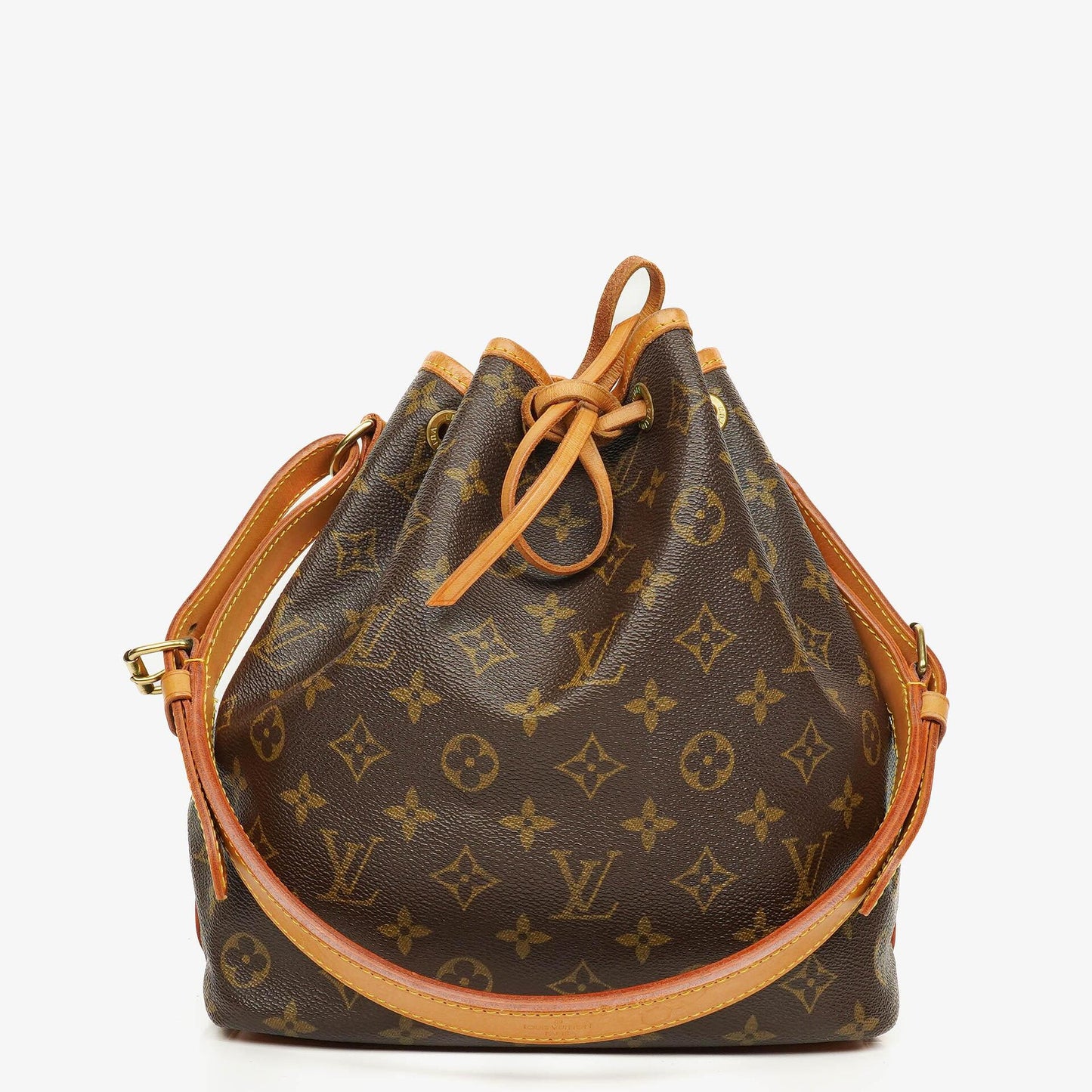 Louis Vuitton Petit Noe Monogram Canvas Shoulder Bag