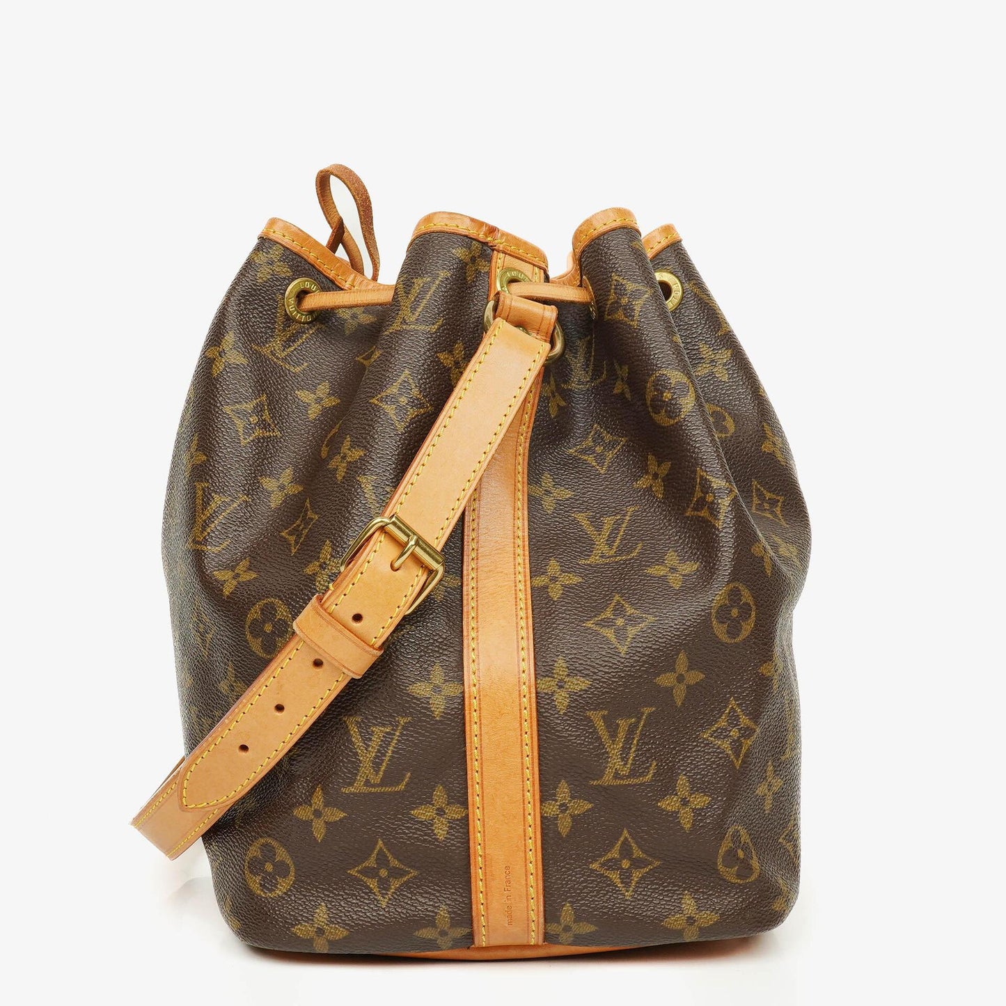 Louis Vuitton Petit Noe Monogram Canvas Shoulder Bag