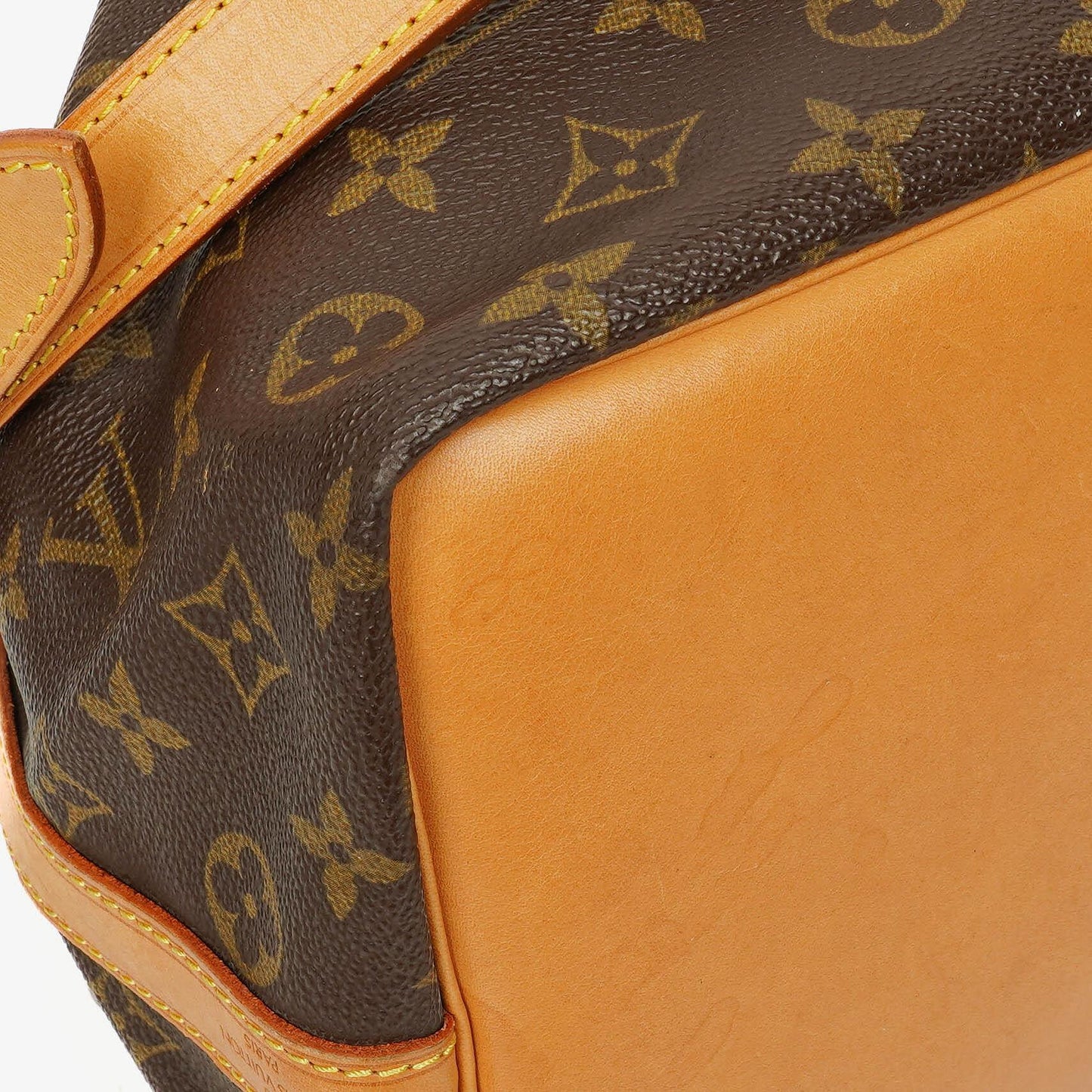 Louis Vuitton Petit Noe Monogram Canvas Shoulder Bag