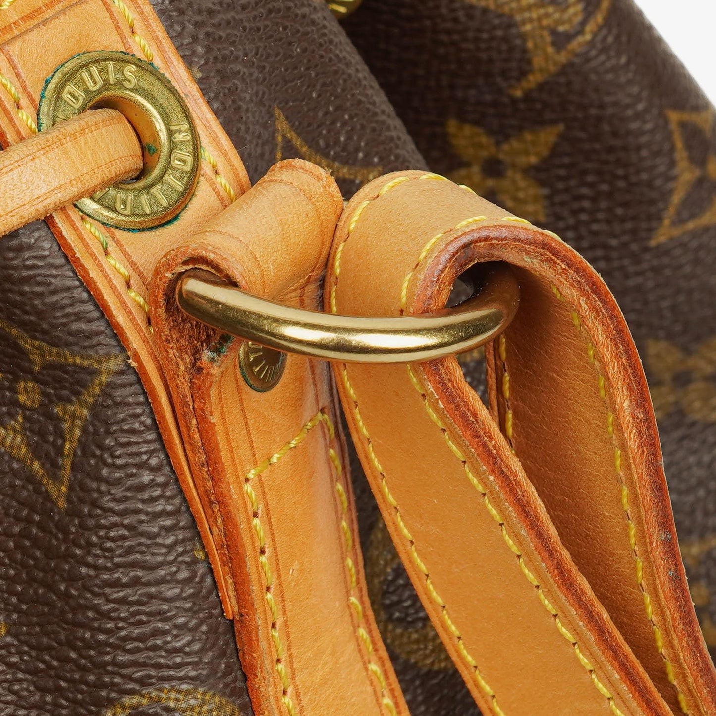 Louis Vuitton Petit Noe Monogram Canvas Shoulder Bag