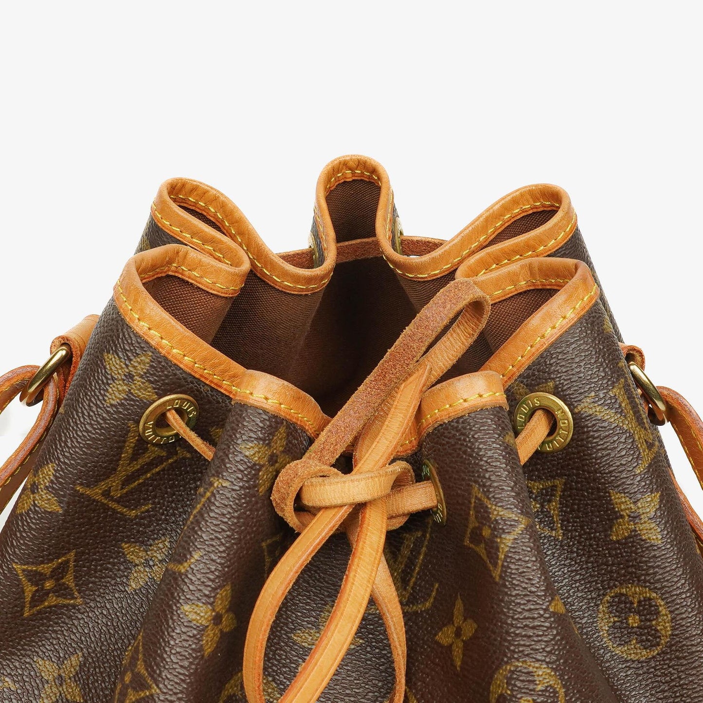 Louis Vuitton Petit Noe Monogram Canvas Shoulder Bag