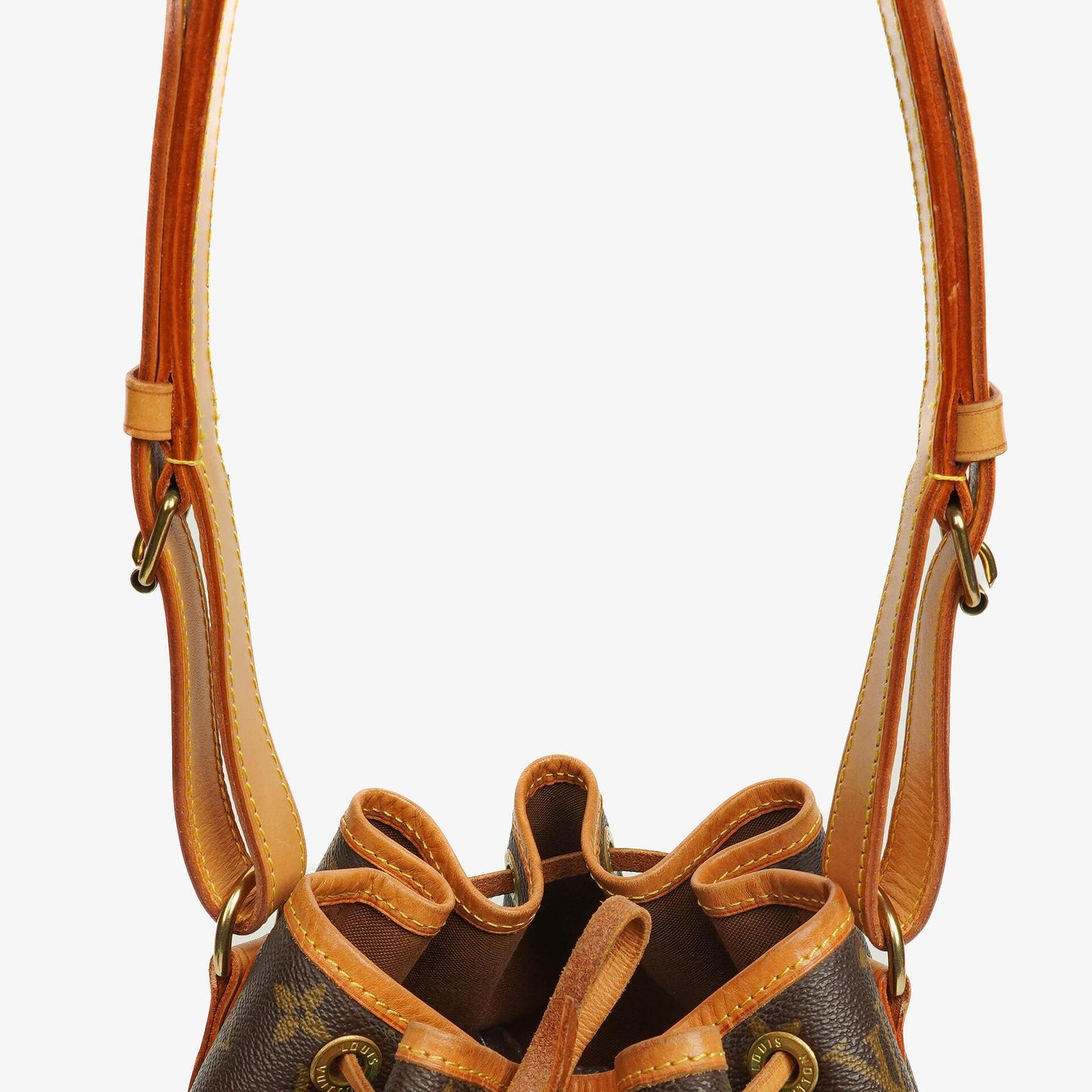 Louis Vuitton Petit Noe Monogram Canvas Shoulder Bag