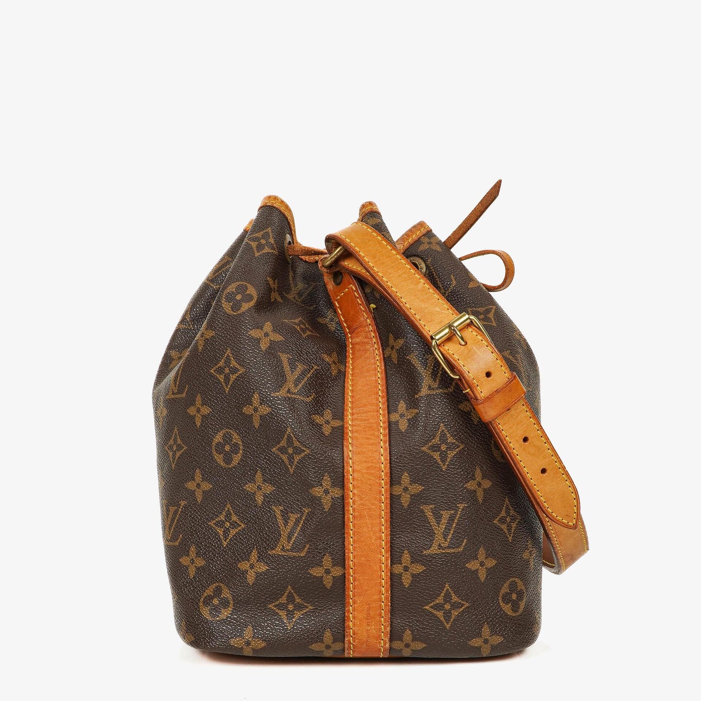 Louis Vuitton Petit Noe Monogram Canvas Shoulder Bag