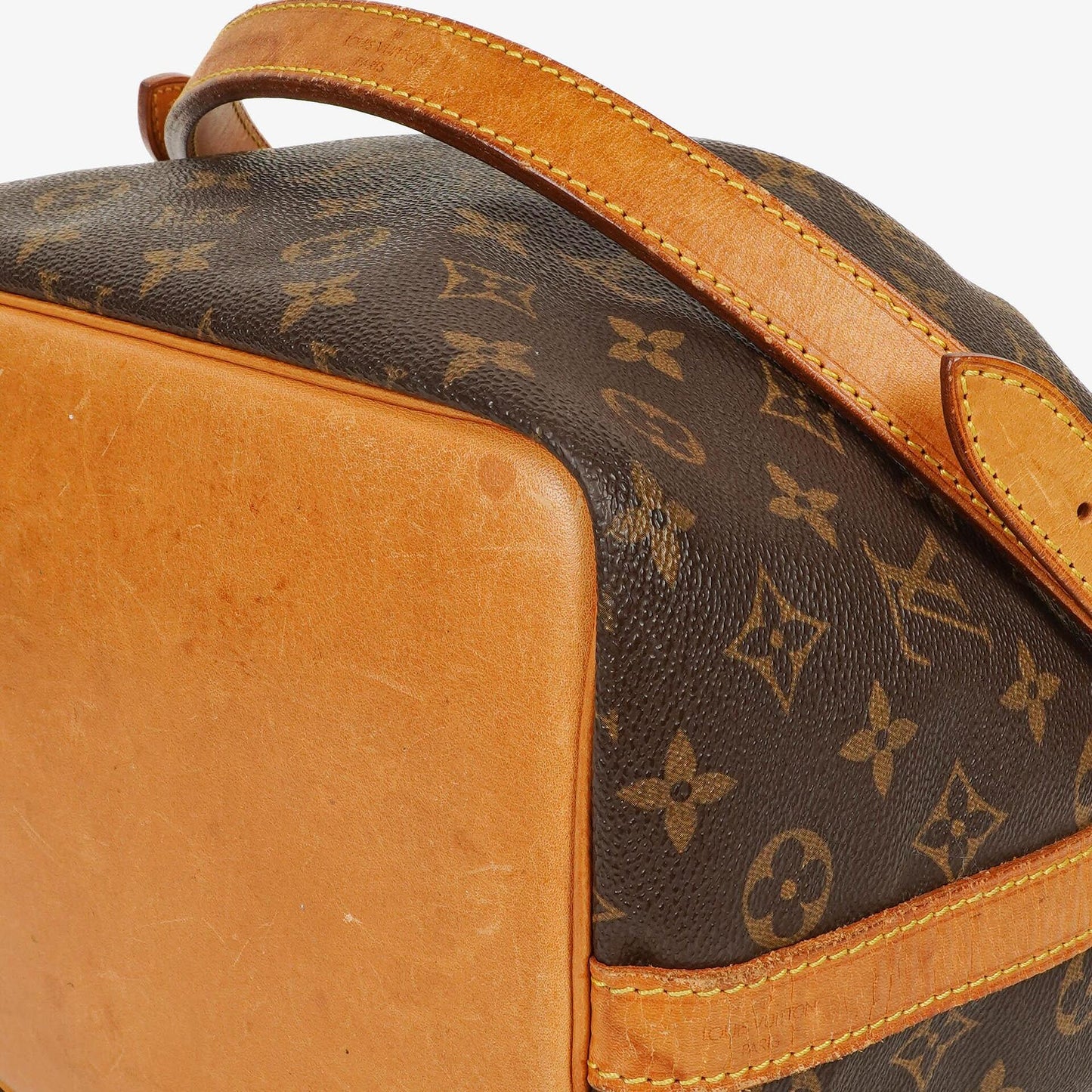 Louis Vuitton Petit Noe Monogram Canvas Shoulder Bag