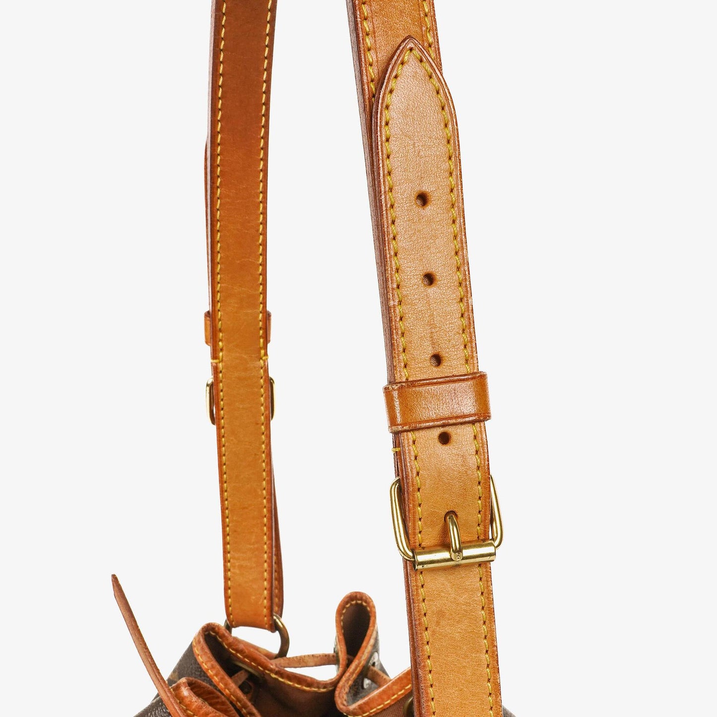 Louis Vuitton Petit Noe Monogram Canvas Shoulder Bag