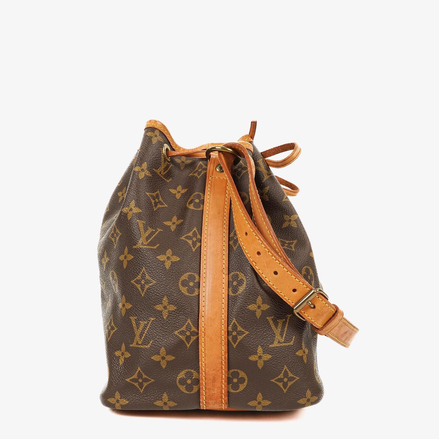 Louis Vuitton Petit Noe Monogram Canvas Shoulder Bag