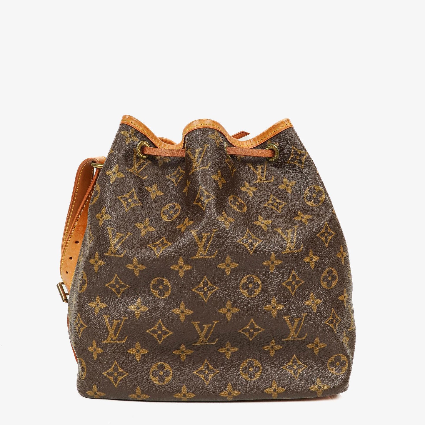 Louis Vuitton Petit Noe Monogram Canvas Shoulder Bag