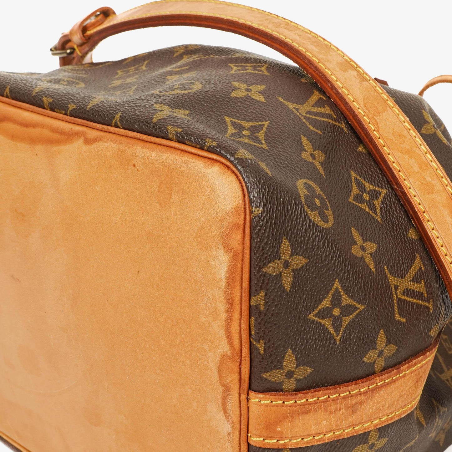Louis Vuitton Petit Noe Monogram Canvas Shoulder Bag