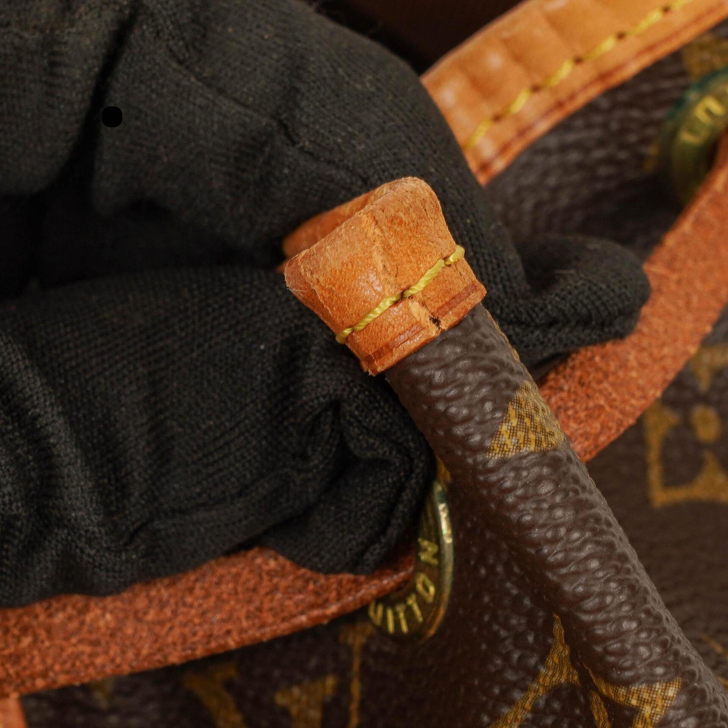 Louis Vuitton Petit Noe Monogram Canvas Shoulder Bag