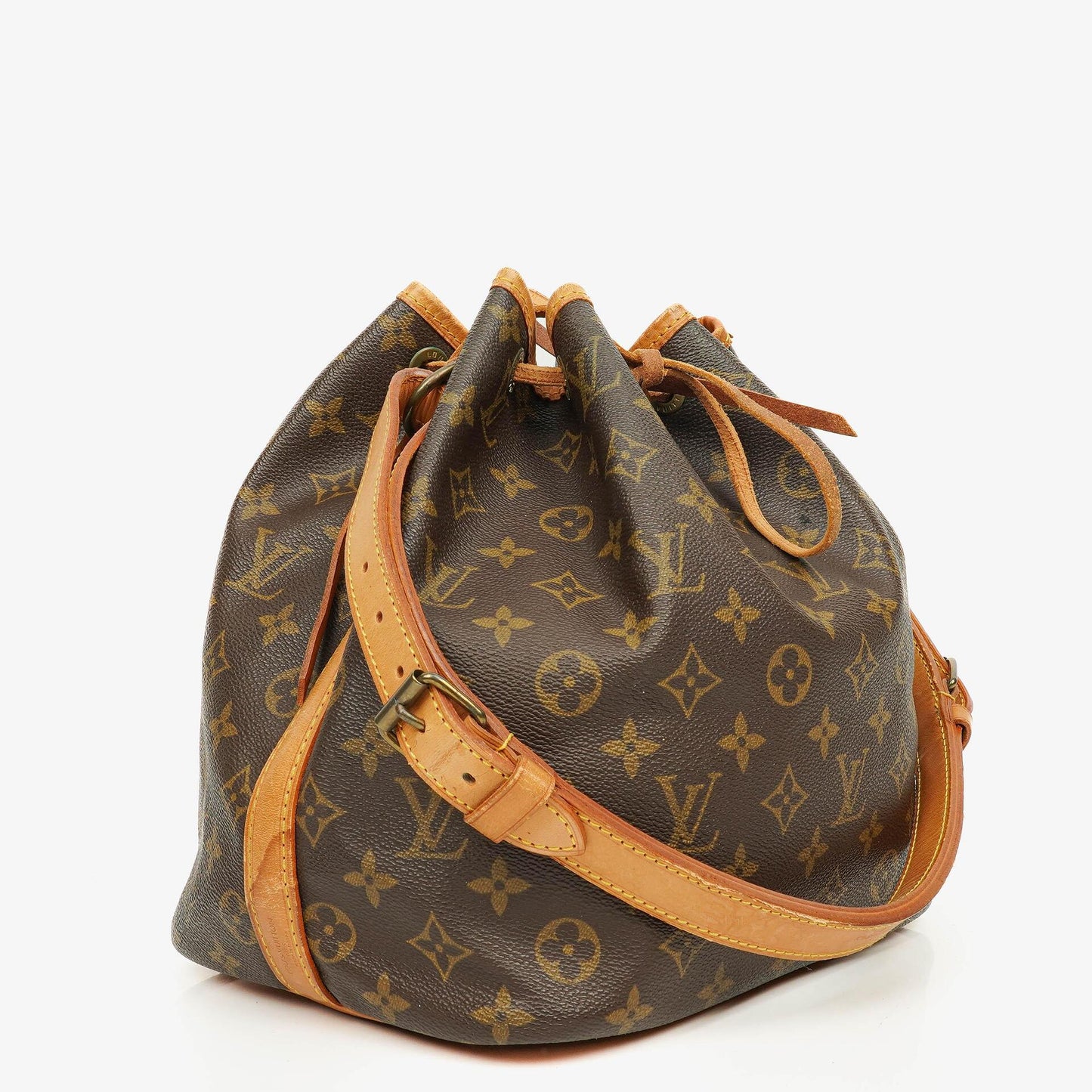 Louis Vuitton Petit Noe Monogram Canvas Shoulder Bag