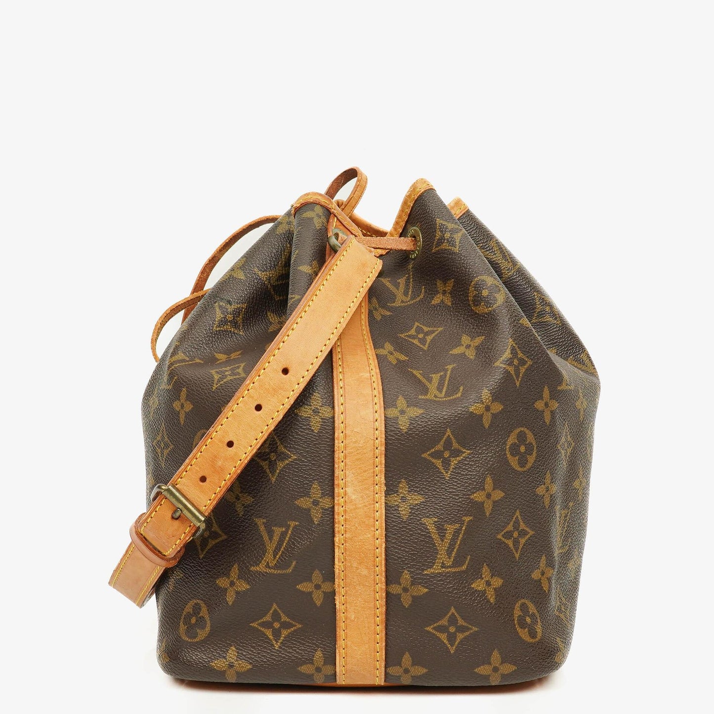 Louis Vuitton Petit Noe Monogram Canvas Shoulder Bag