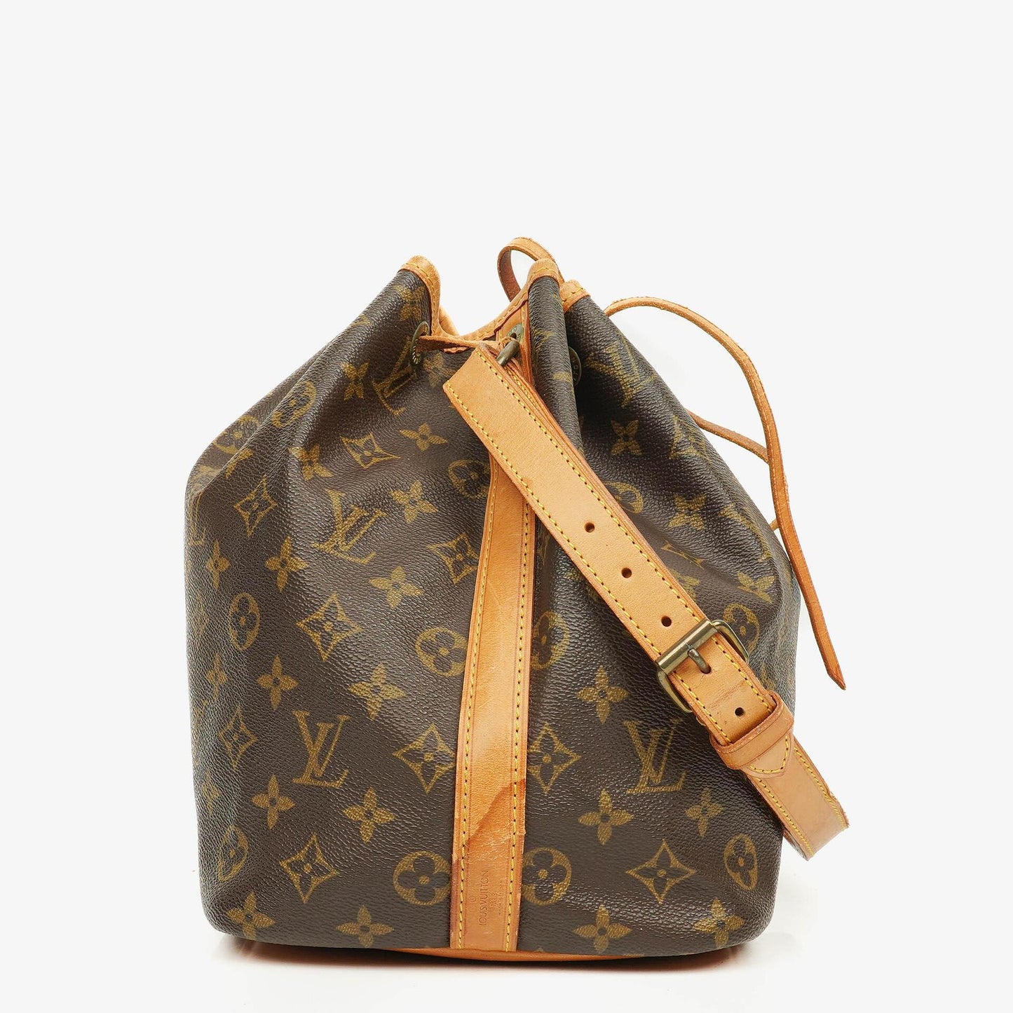 Louis Vuitton Petit Noe Monogram Canvas Shoulder Bag