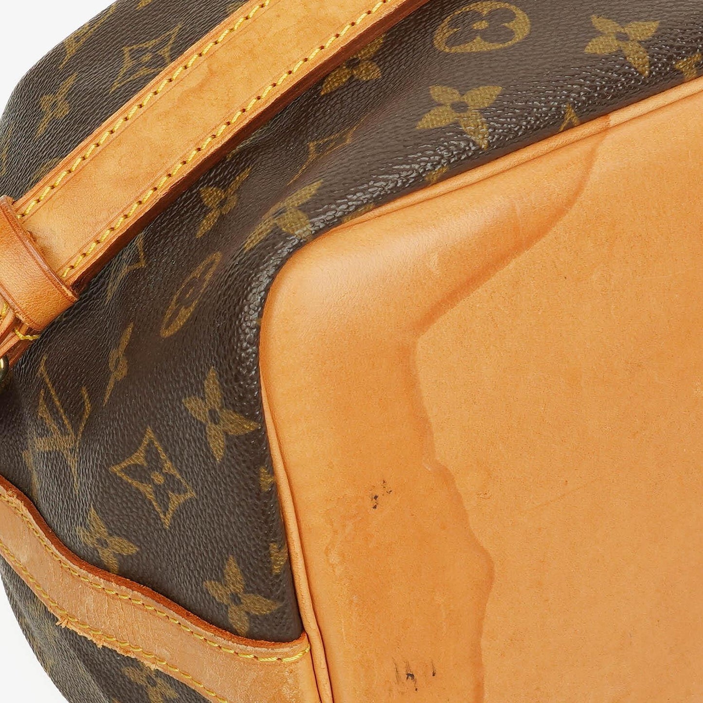 Louis Vuitton Petit Noe Monogram Canvas Shoulder Bag
