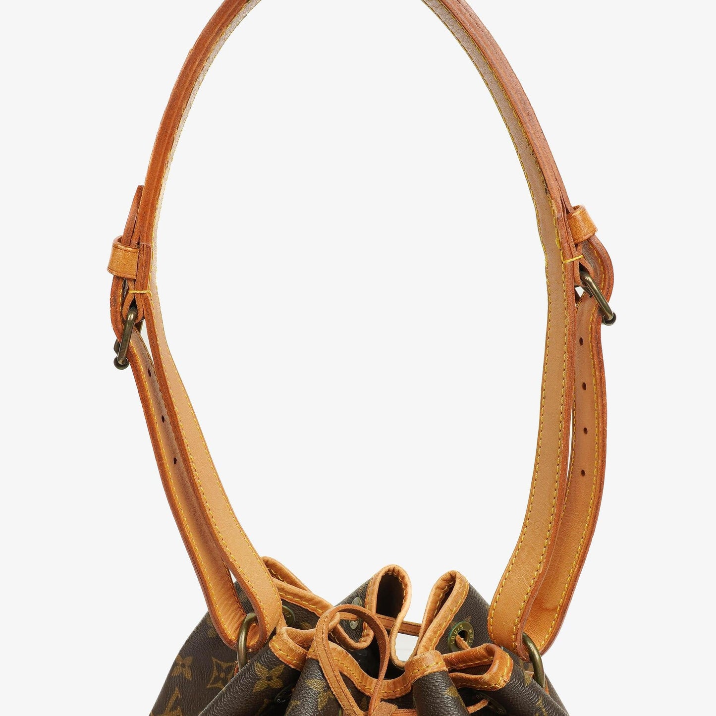 Louis Vuitton Petit Noe Monogram Canvas Shoulder Bag