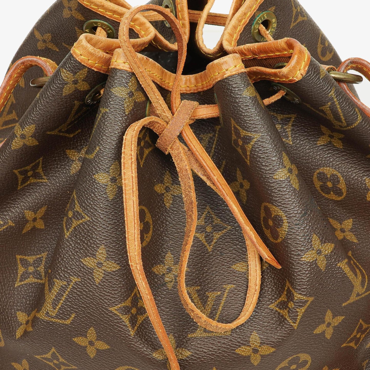 Louis Vuitton Petit Noe Monogram Canvas Shoulder Bag