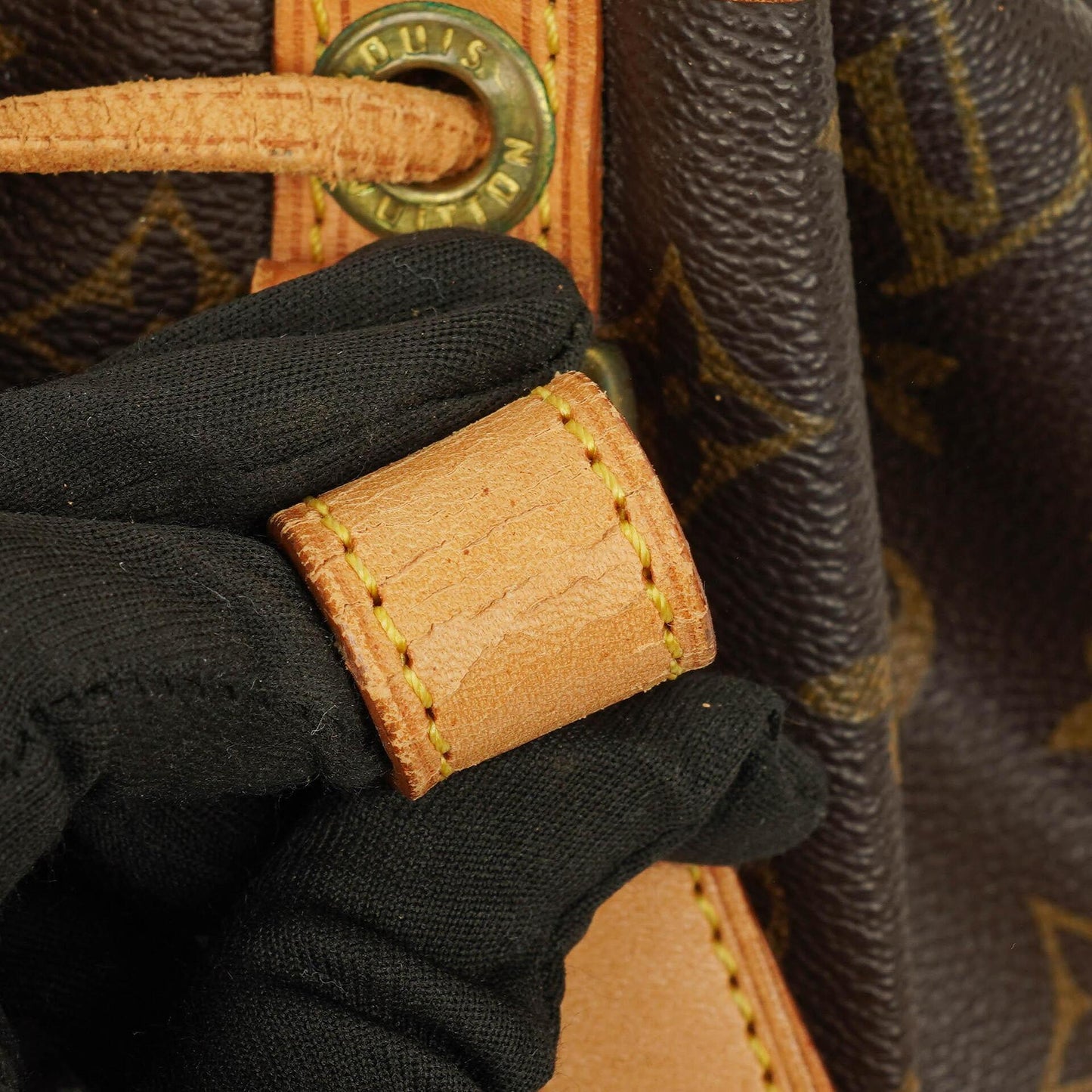 Louis Vuitton Petit Noe Monogram Canvas Shoulder Bag