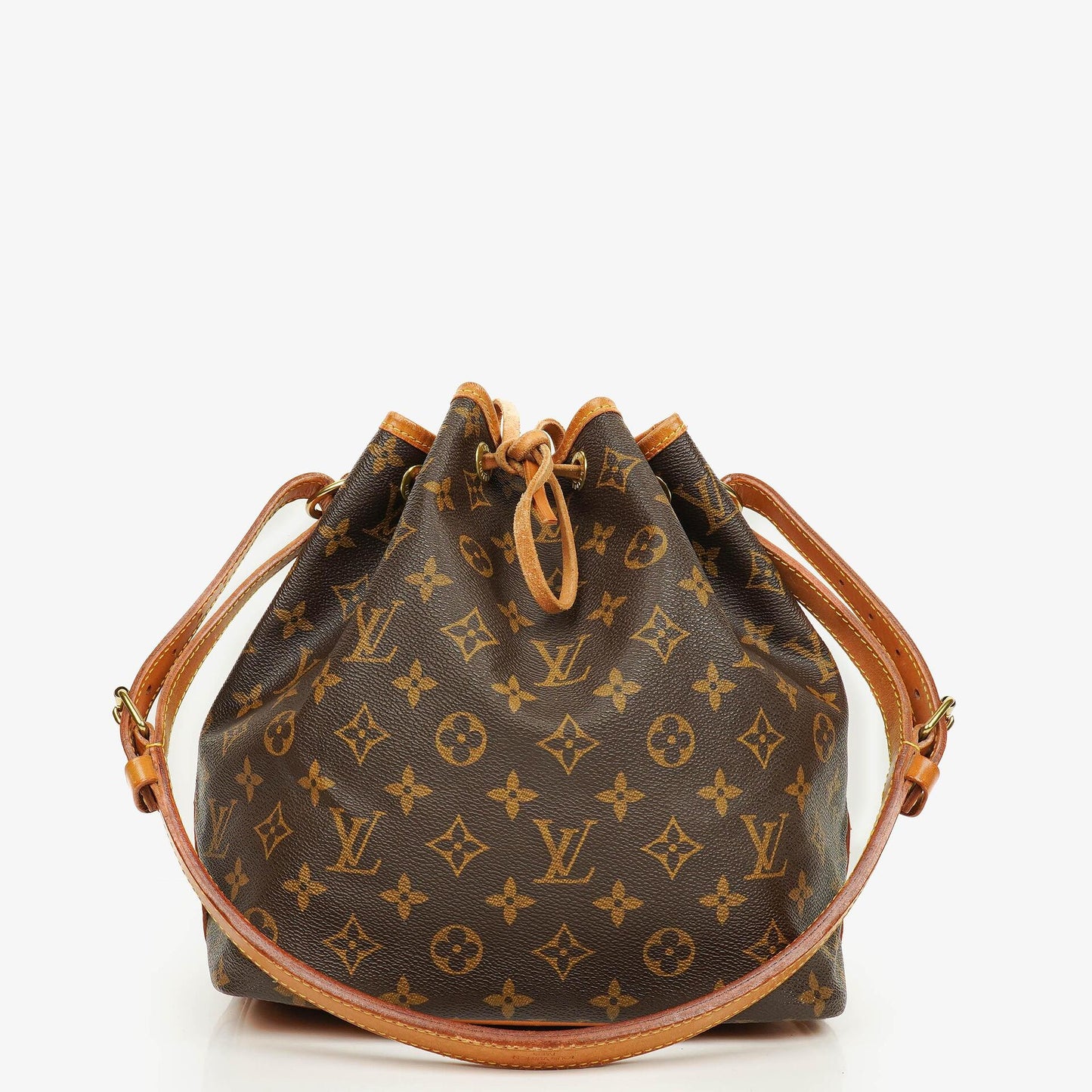 Louis Vuitton Petit Noe Monogram Canvas Shoulder Bag