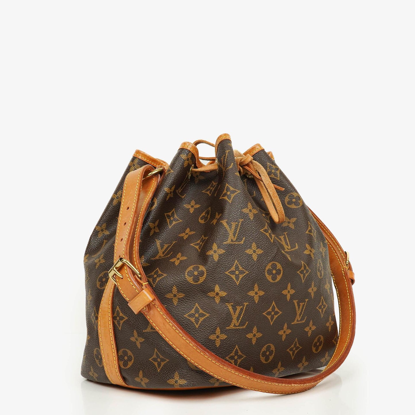 Louis Vuitton Petit Noe Monogram Canvas Shoulder Bag