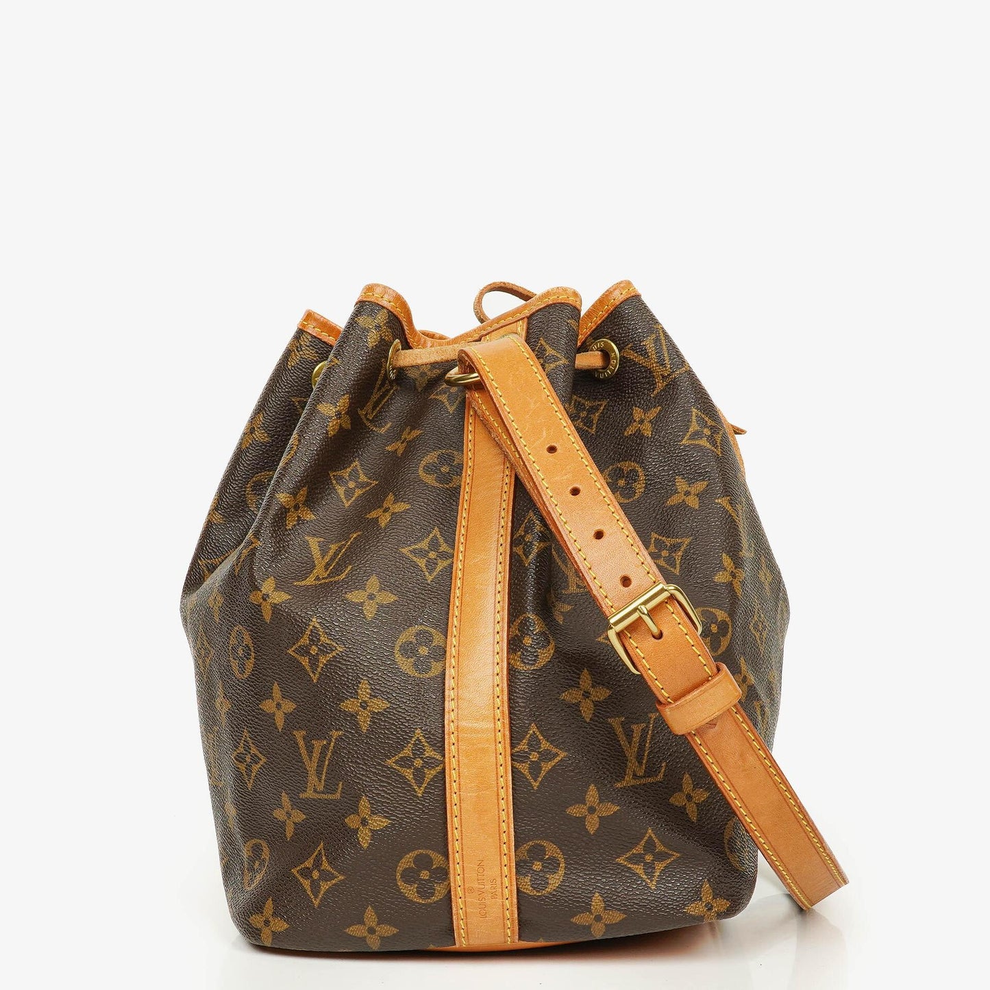 Louis Vuitton Petit Noe Monogram Canvas Shoulder Bag