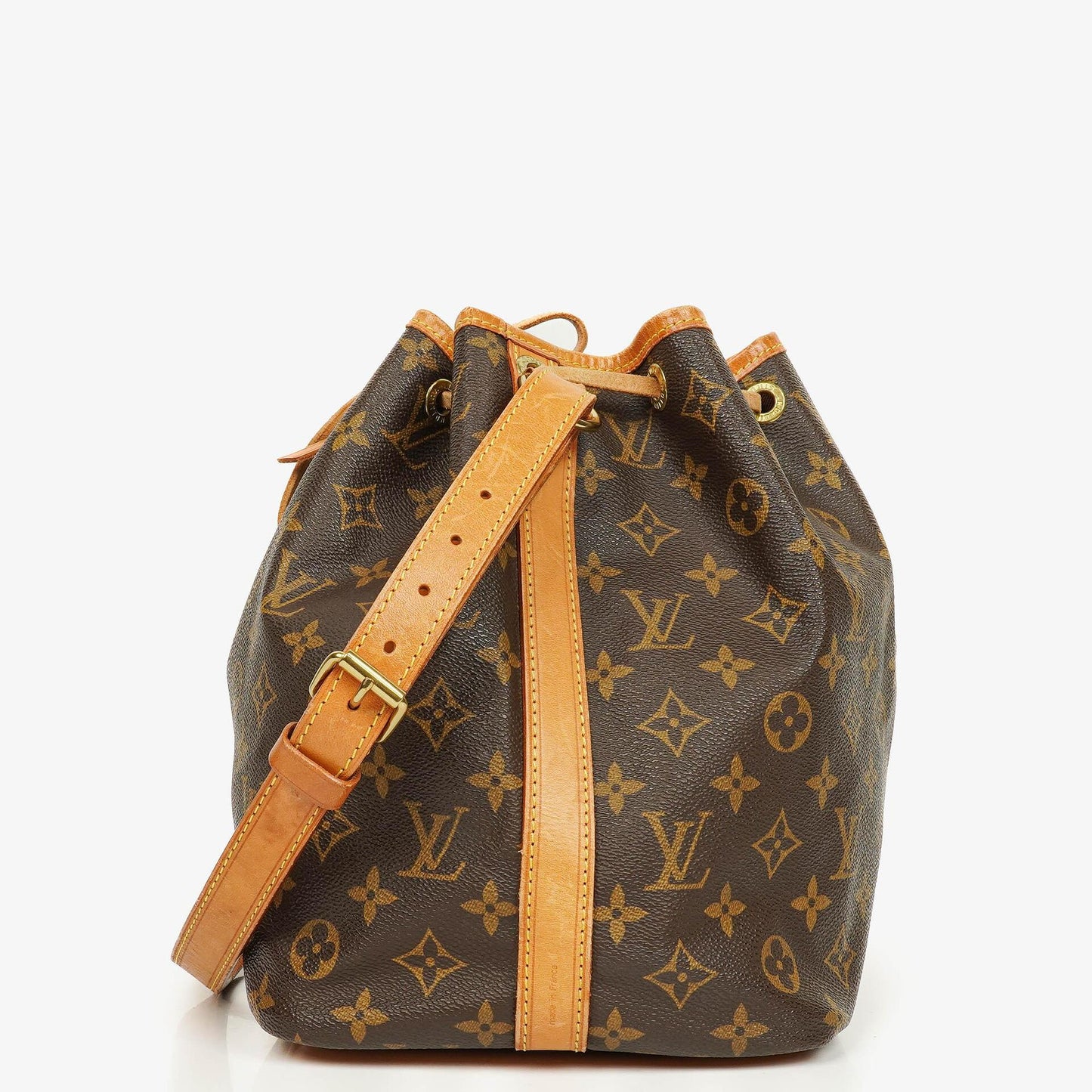 Louis Vuitton Petit Noe Monogram Canvas Shoulder Bag