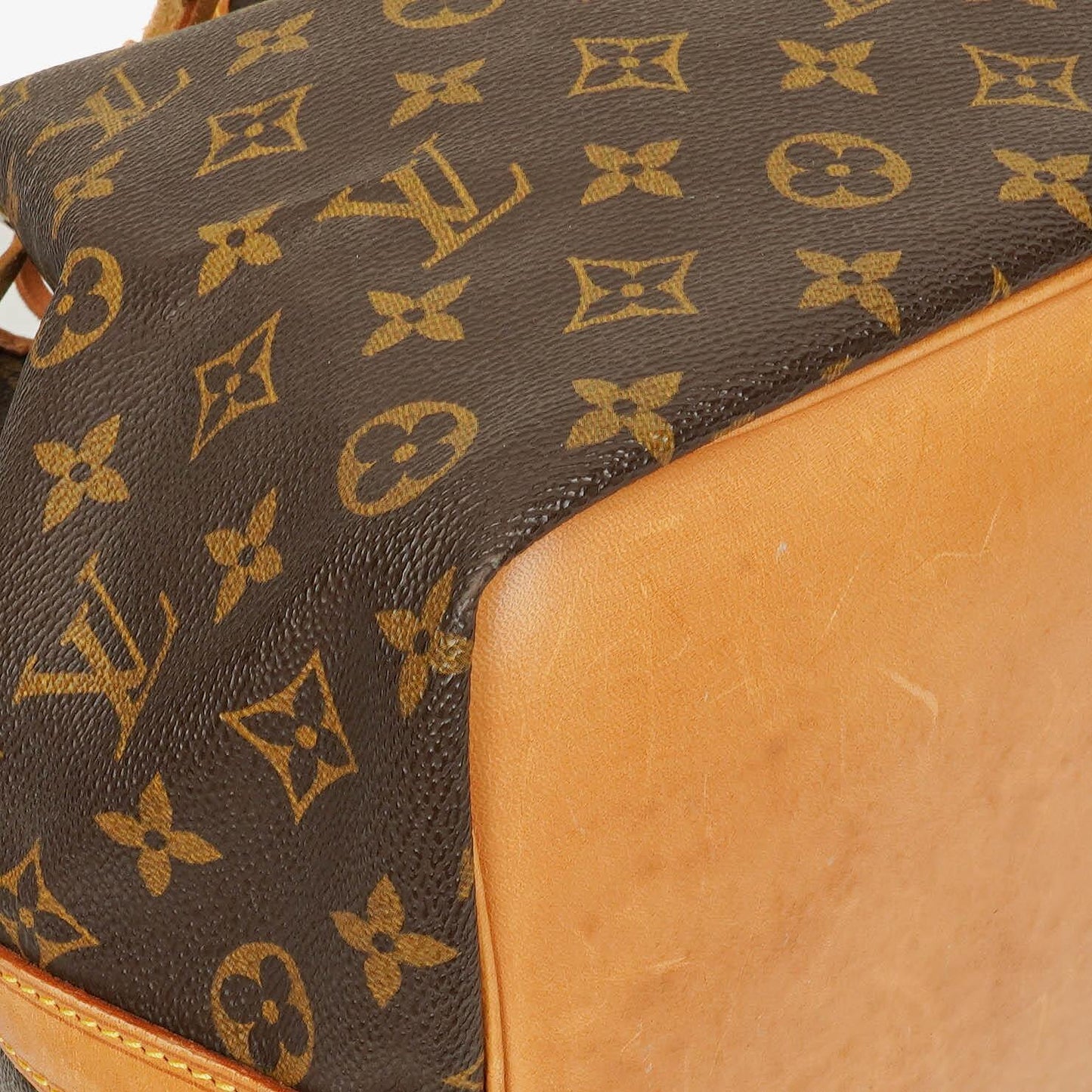 Louis Vuitton Petit Noe Monogram Canvas Shoulder Bag