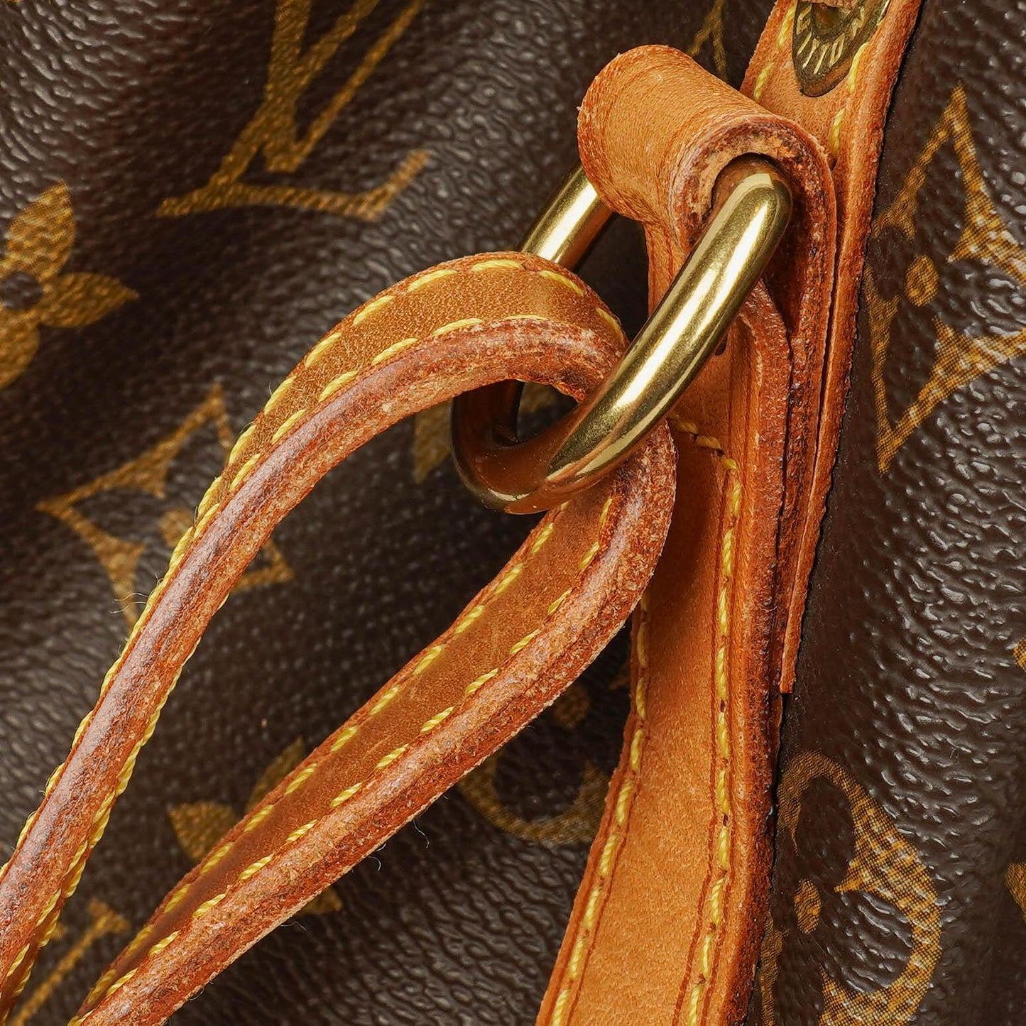 Louis Vuitton Petit Noe Monogram Canvas Shoulder Bag