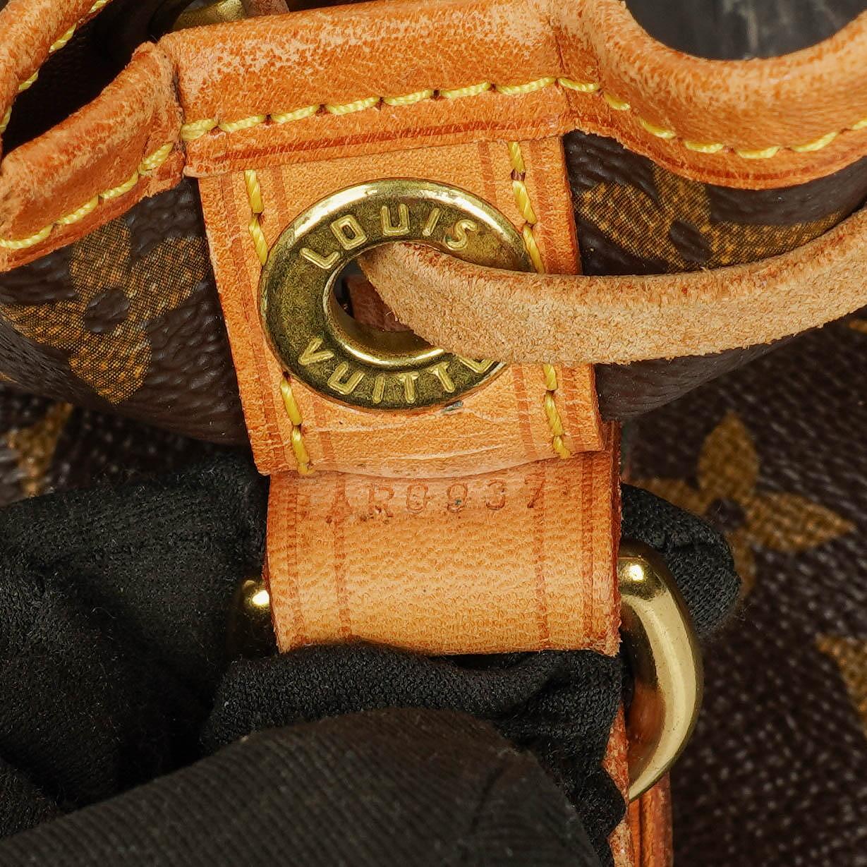 Louis Vuitton Petit Noe Monogram Canvas Shoulder Bag