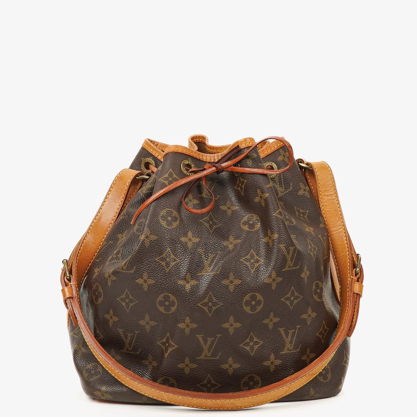 Louis Vuitton Petit Noe Monogram Canvas Shoulder Bag