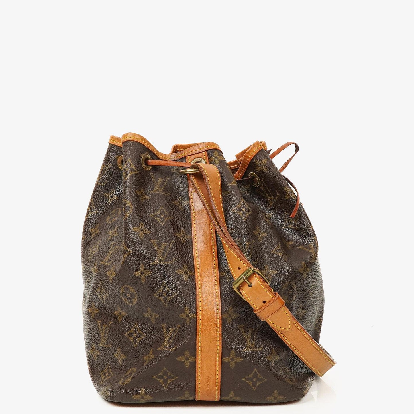 Louis Vuitton Petit Noe Monogram Canvas Shoulder Bag