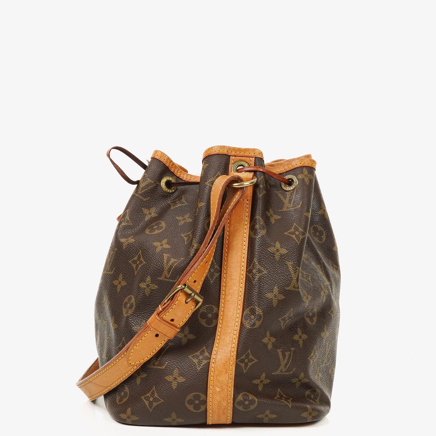 Louis Vuitton Petit Noe Monogram Canvas Shoulder Bag