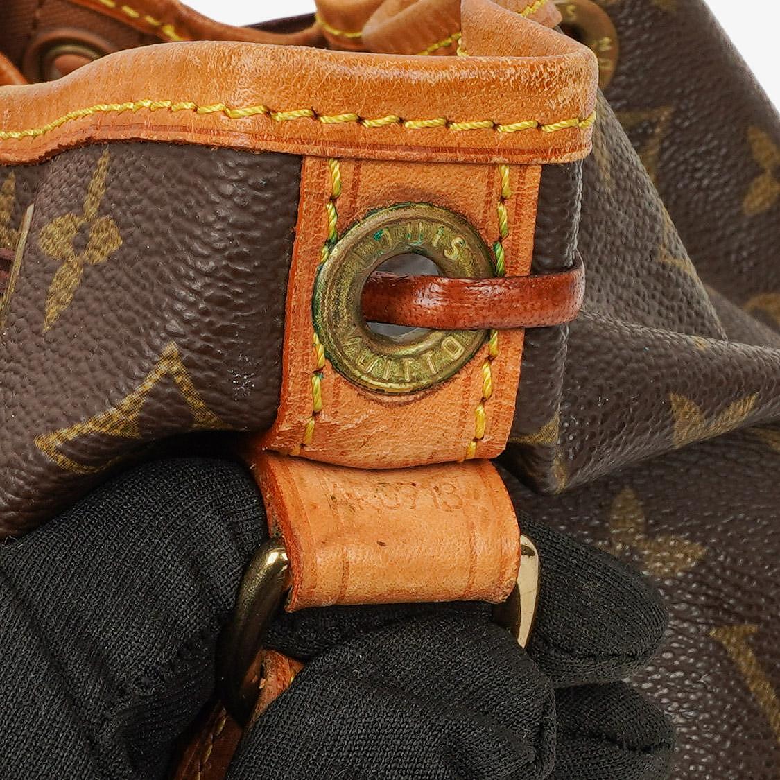 Louis Vuitton Petit Noe Monogram Canvas Shoulder Bag