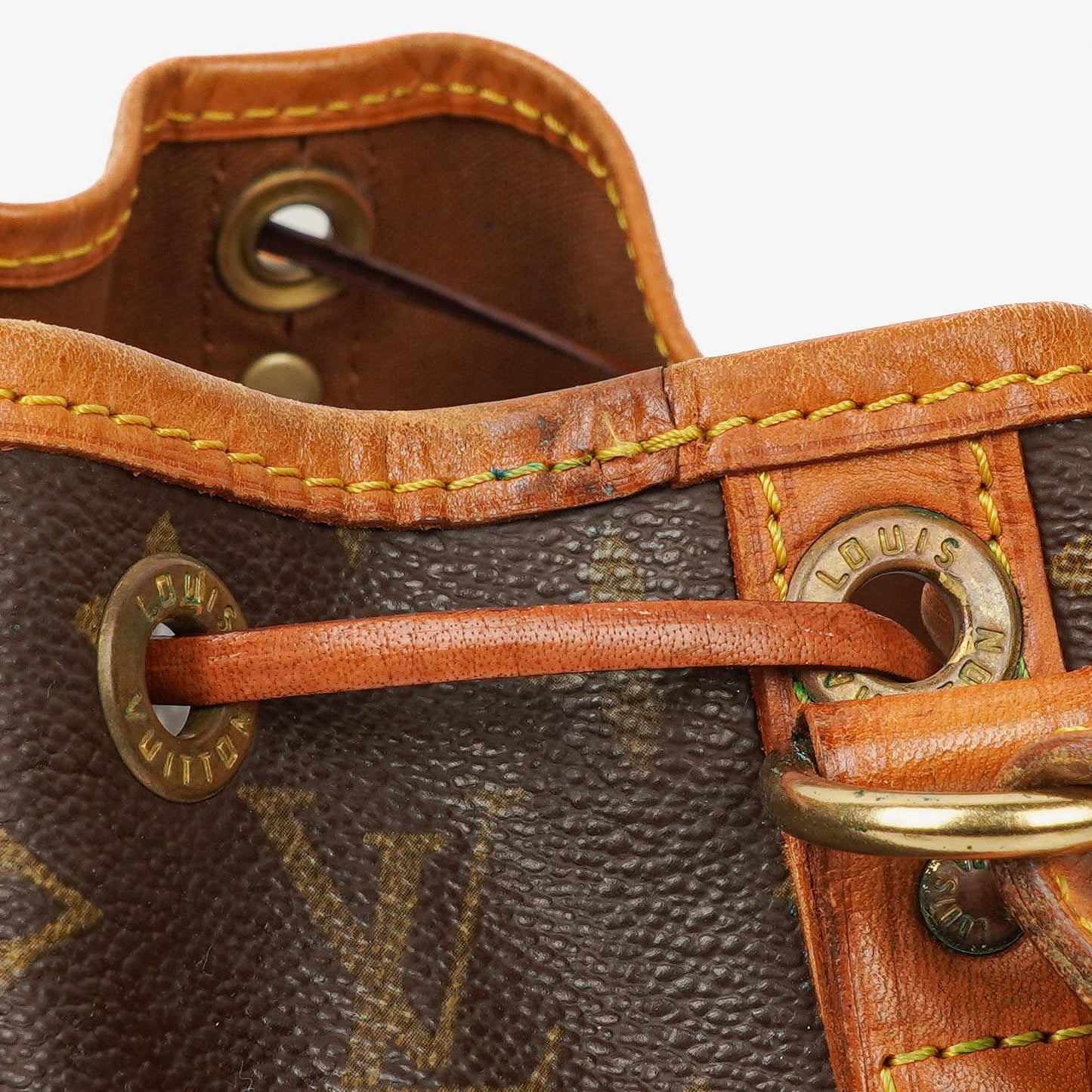 Louis Vuitton Petit Noe Monogram Canvas Shoulder Bag